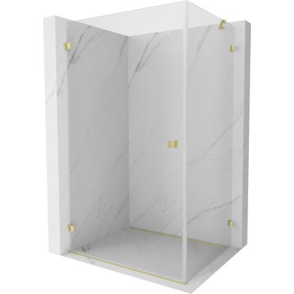 580804 9 mexen lunar b vyklopny sprchovy kut lavy 75 x 70 cm 8mm cire sklo zlaty kartacovany 832 075 070 55 00 l