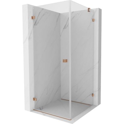 580972 1 mexen lunar b vyklopny sprchovy kut lavy 90 x 90 cm 8mm cire sklo profil medena matna 832 090 090 65 00 l