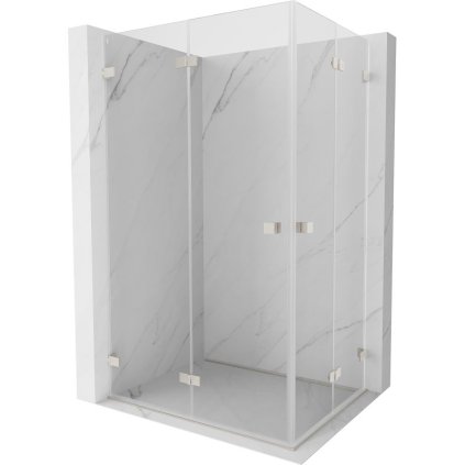 583081 mexen lunar f duo skladaci sprchovy kut 95 x 90 cm 6mm cire sklo ocelovy profil 836 095l 090p 97 00