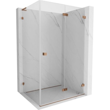 584077 mexen lunar f l sprchovaci kut pravy 75 x 70 cm 8mm cire sklo profil ruzove zlato 836l 075 070 60 00 p