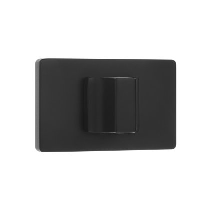 Kuchinox, rozetă mâner pentru încuietoare WC, negru mat, LAV-LP1_903A