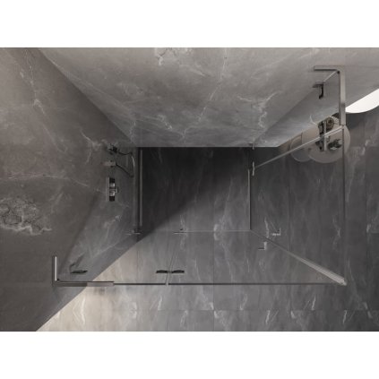 568366 mexen lunar l duo vyklopny sprchovy kut 120 x 115 cm 8mm cire sklo chromovy profil 834l 120l 115p 01 00