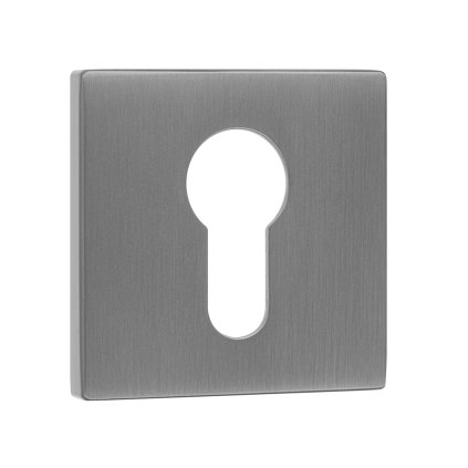 Kuchinox, rozetă mâner cu orificiu pentru inserție cilindrică, satinat mat, LAV-LK6_3M2A