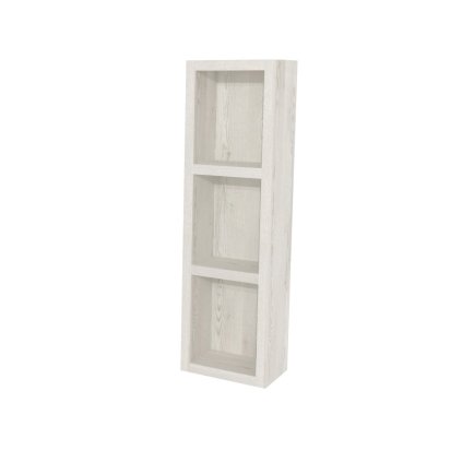 592180 mereo mereo aira kupelnova skrinka 20 cm horna policova multidecor white loft pine mer cn796swlp1