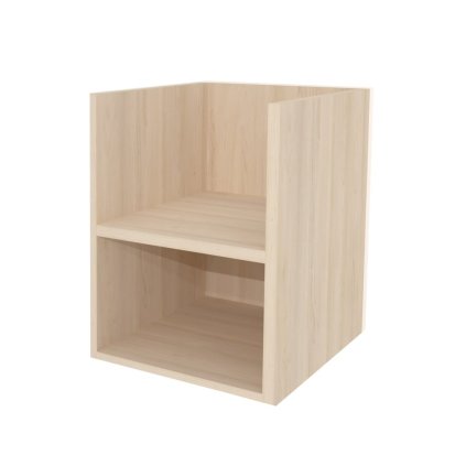 Mereo, Mereo Aira, mobilier baie 40 cm, bază, Multidecor, lemn de arțar dur șampanie, MER-CN795SJHS2