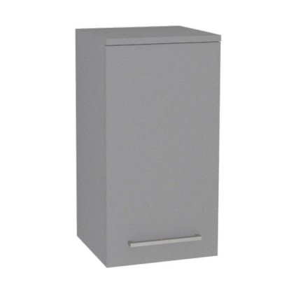 Mereo, Dulap baie Mereo Bino sus 63 cm, dreapta, Multidecor, Gri supermat, MER-CN696SEDA