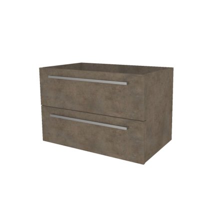 593554 mereo mereo bino kupelnova skrinka 81 cm multidecor beton chicago tmavosivy mer cn691sbcs2