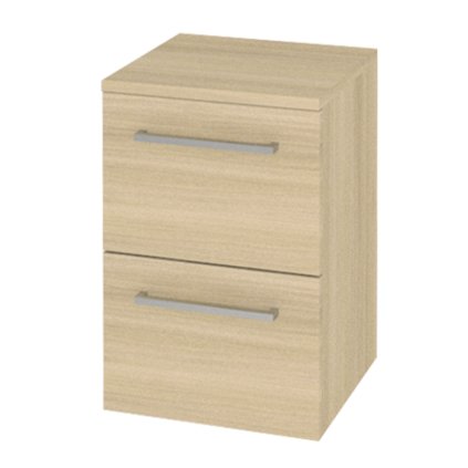 Mereo, Mereo Bino, mobilier bază baie 50 cm, stejar Barbera nisipos, MER-CN634