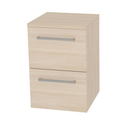 Mereo, Mereo Bino, mobilier de baie 50 cm, Multidecor, lemn de arțar dur șampanie, MER-CN694JHS2