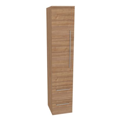593809 mereo mereo bino kupelnova skrinka vysoka 163 cm lava multidecor light select walnut mer cn697lsw1