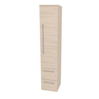 Mereo, Mereo Bino, mobilier baie 163 cm înălțime, dreapta, Multidecor, Hard Maple șampanie, MER-CN698JHS2