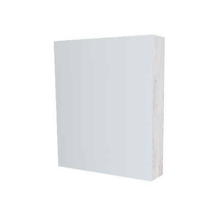 594982 mereo mereo kupelnova zrkadlova skrinka 60 cm galerka 1x dvierka lava multidecor white loft pine mer cn798g61wlp1