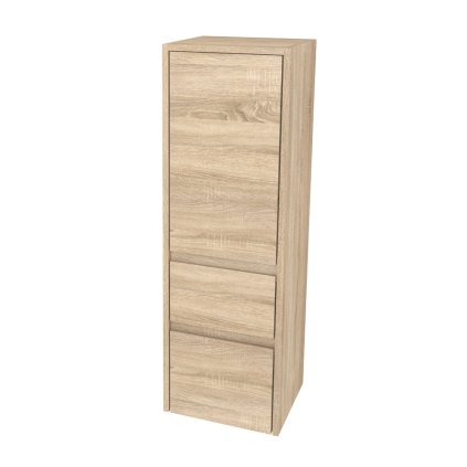 591193 mereo mereo opto kupelnova skrinka vysoka 125 cm prave otvaranie multidecor dub bardolino mer cn995pdbar