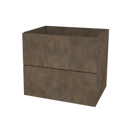 Mereo, Mereo Ponte, mobilier baie 61 cm, Multidecor, Chicago beton gri închis, MER-CN290SBCS2