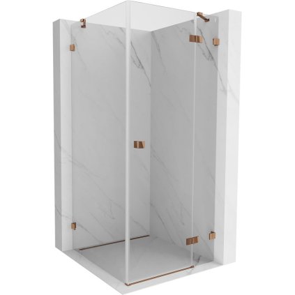 579454 17 mexen lunar vyklopny sprchovy kut pravy 80 x 80 cm 8mm cire sklo profil ruzove zlato 834 080 080 60 00 p