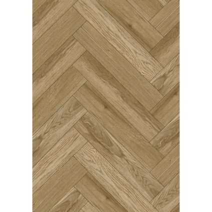 Pardoseală vinilică Mexen Manhattan Herringbone LVT 570 x 95 mm, suport uscat, PVC 2,5 mm, stejar cu canelură în V pe 4 fețe, F1473-0570-095-255-4V1-01