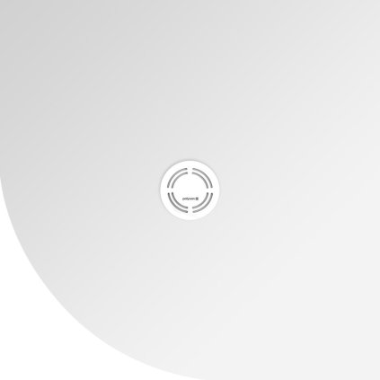 Polysan, cadă de duș FLEXIA din marmură turnată, sfert de cerc, dimensiune reglabilă, 90x90cm, R550, 91181