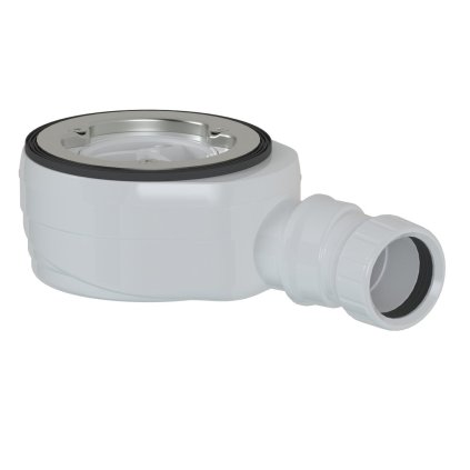 Polysan, Sifon de baie, diametru 90 mm, DN40, jos, 17672