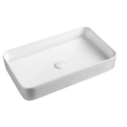 589588 sapho blade keramicke umyvadlo na dosku 65x40cm biela wh051