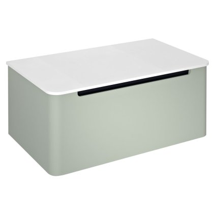 587932 sapho kerala umyvadlova skrinka 80x35x47 5cm 1x zasuvka verde kr080 4444