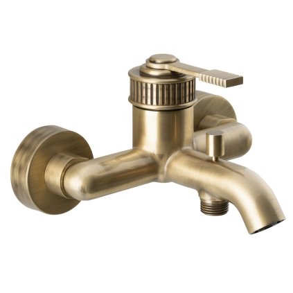 Sapho, baterie VERSI de perete pentru baie, bronz, RV010/18