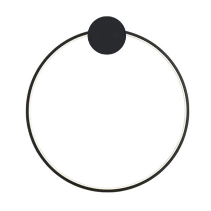 Toolight, aplică LED de perete 40cm, 4000K, 17W, APP1386-CW, negru mat, OSW-00910