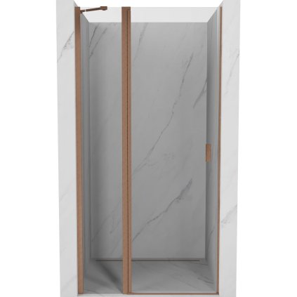 606439 mexen otvaracie sprchove dvere mist 1d 1s 110x200 cm 6mm brusena med priehladne 8a4 110 000 65 00