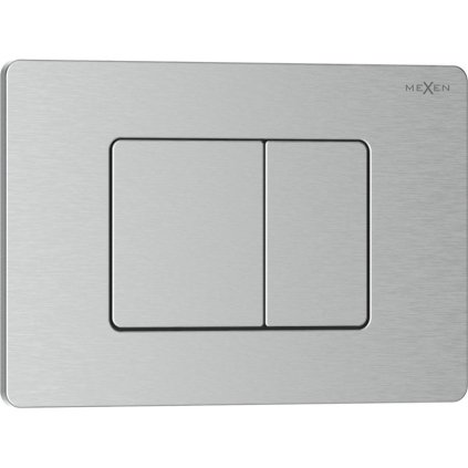 Mexen Tex 05, buton de închidere din oțel inoxidabil, oțel periat, 6105-10
