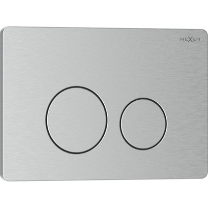 Mexen Tex 06, buton de închidere din oțel inoxidabil, oțel periat, 6106-10
