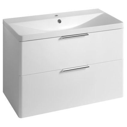 Aqualine, Dulap lavoar DENEB 80.5x55x39.4cm, alb mat, DN284
