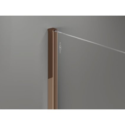 596284 mexen mexen kioto x sprchova stena 110 x 200 cm priehladna 10 mm ruzove zlato 800 110 101 60 00 x