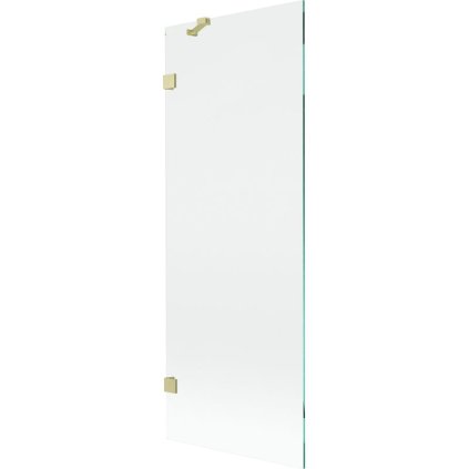 Mexen, Paravan de baie Mexen Lunar cu 1 aripă 70 x 150 cm, transparent, auriu periat - 897-070-000-55-00