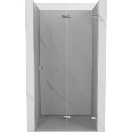 601081 mexen mexen lunar f prave sklapacie sprchove dvere 80 cm transparentne chrom 836 080 000 01 00 p
