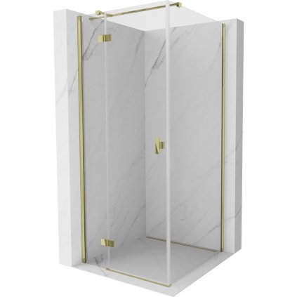 607036 mexen mexen mist h t sklapaci sprchovy kut lavy 70 x 70 cm transparentny zlaty 8a5t 070 070 50 00 l