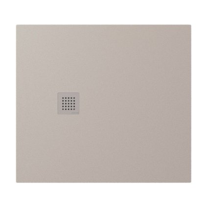 633643 polysan treneca sprchova vanicka z liateho mramoru s moznostou upravy rozmeru 100x90cm bezova matna 84306 81