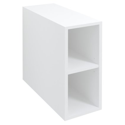 Sapho, Dulap inferior WAVE cu raft 20x45x47.8cm, alb lucios, WA020-3030