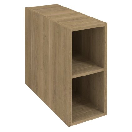 Sapho, Dulap inferior WAVE cu raft 20x45x47.8cm, stejar cuneo, WA020-2525