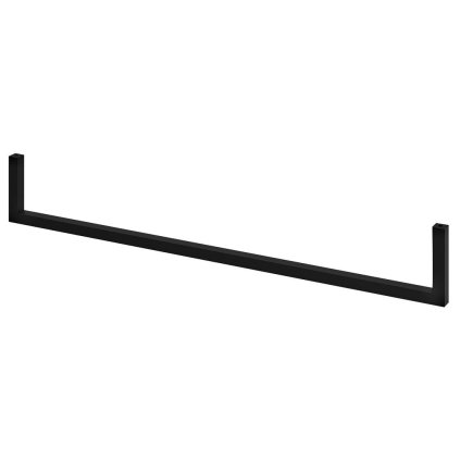 Sapho, Suport prosop AVICE 600x95mm, negru mat, VC475