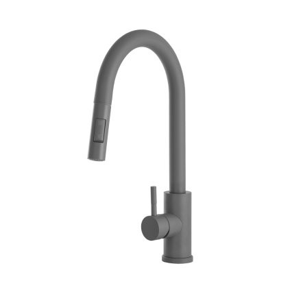 Gamma Taru Slim, baterie chiuvetă înaltă h-400, gri, GMA-BTS-GPG