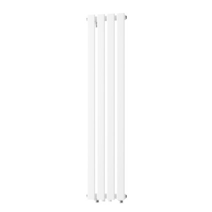 Gamma Vertical, element de încălzire 296x1400 mm, 458 W, alb mat, GMA-VERT-1400296-WH