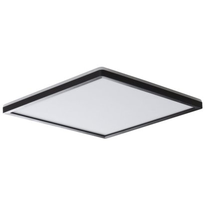 KANLUX, Lampă de tavan LED AZPO, 420x420mm, 22W, IP54, negru mat, 31511