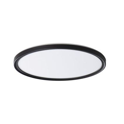 KANLUX, Plafonieră LED AZPO, diametru 290 mm, 18.5 W, IP54, negru mat, 31503