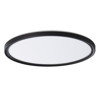 KANLUX, Plafonieră LED AZPO, diametru 420mm, 22W, IP54, negru mat, 31505