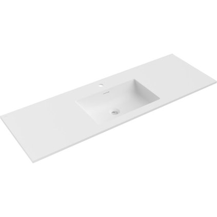 Lavoar încorporat Mexen Otis 141 x 46,5 cm, alb mat, 25181401