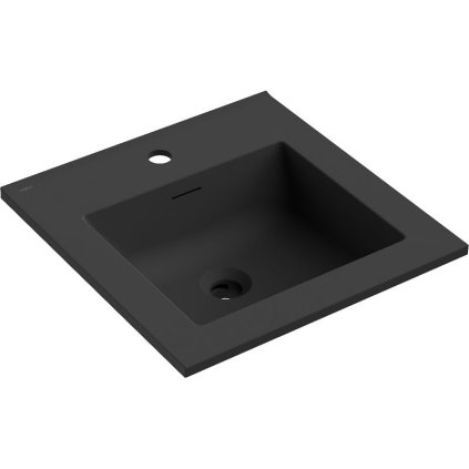 Mexen Otis, lavoar încorporat 46 x 46,5 cm, negru mat, 25184571