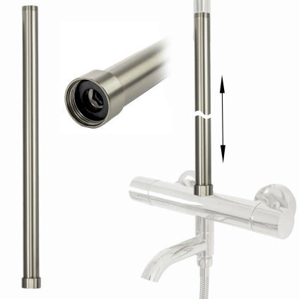 Rea, extensie pentru set cadă/duș 50 cm, oțel, REA-K9362