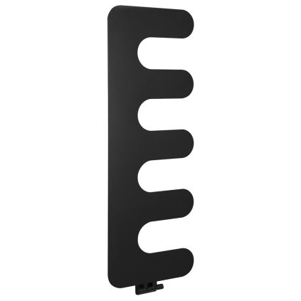 Sapho, element de încălzire EVOLLA 490x1390 mm, negru mat, MI1400