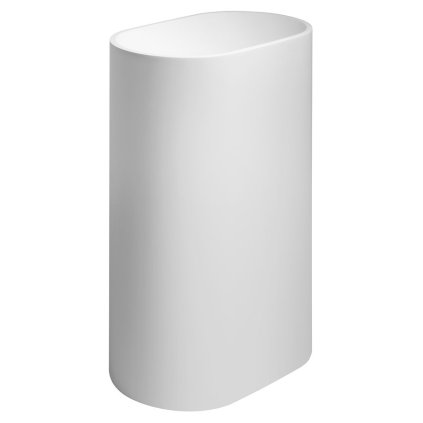634711 sapho treva volne stojace umyvadlo vratane krytu vypuste 56 5x85cm liaty mramor biela matna tr565