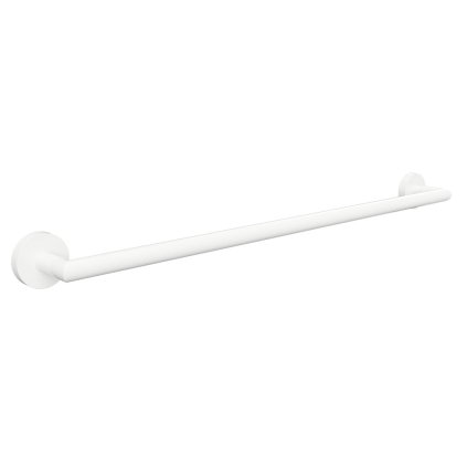 Sapho, suport pentru prosoape X-ROUND WHITE 600mm, alb mat, XR404W