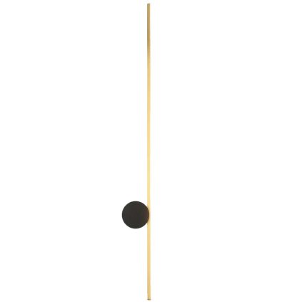 Toolight, aplică LED de perete 90cm, 18W, 3000K, LHJ062-W, negru-auriu, OSW-50030